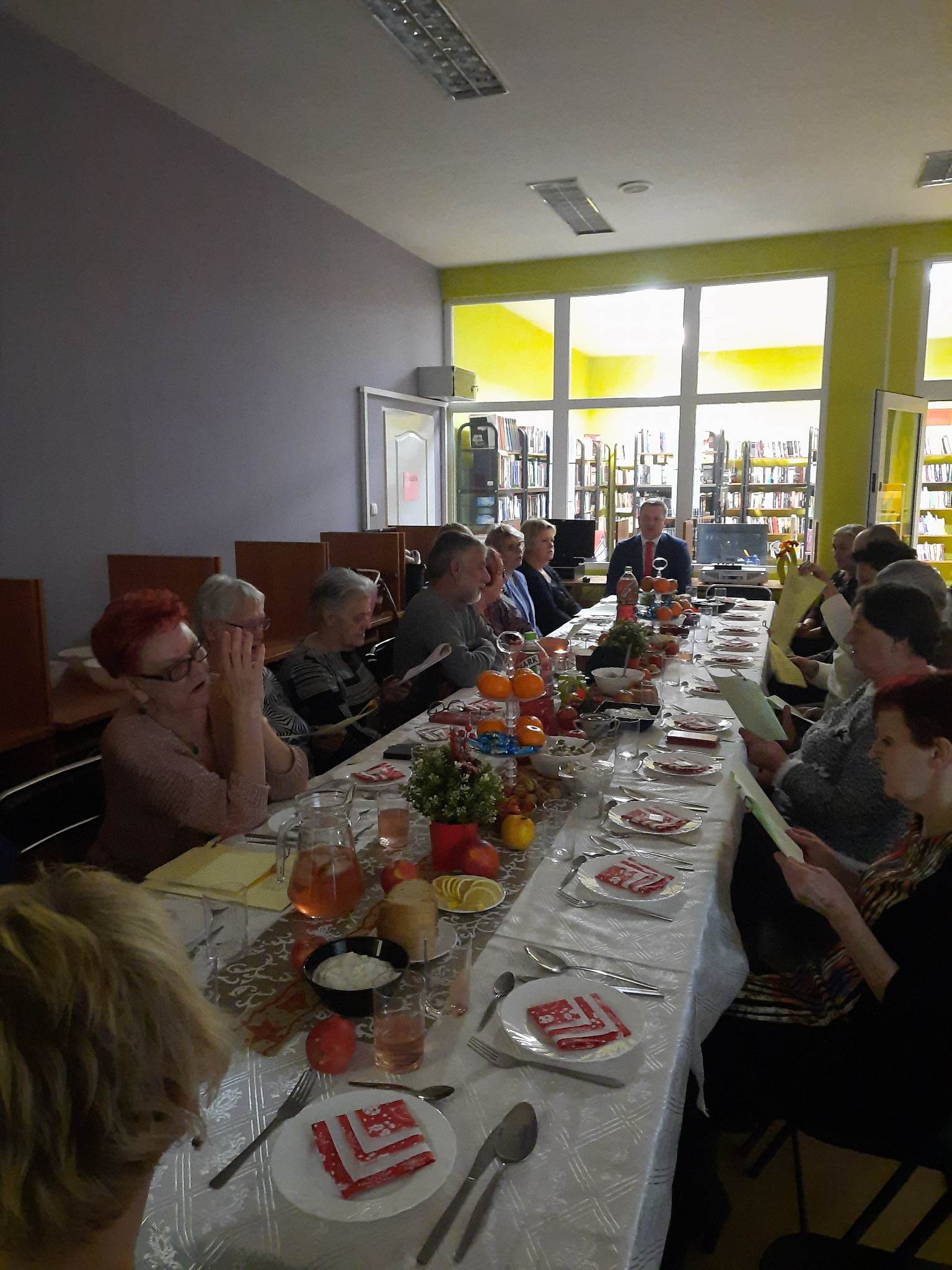 Uczestnicy kolacji wigilijnej w Pomianowie (2)