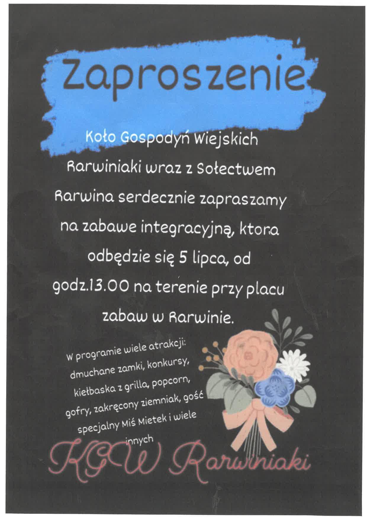 Zaproszenie