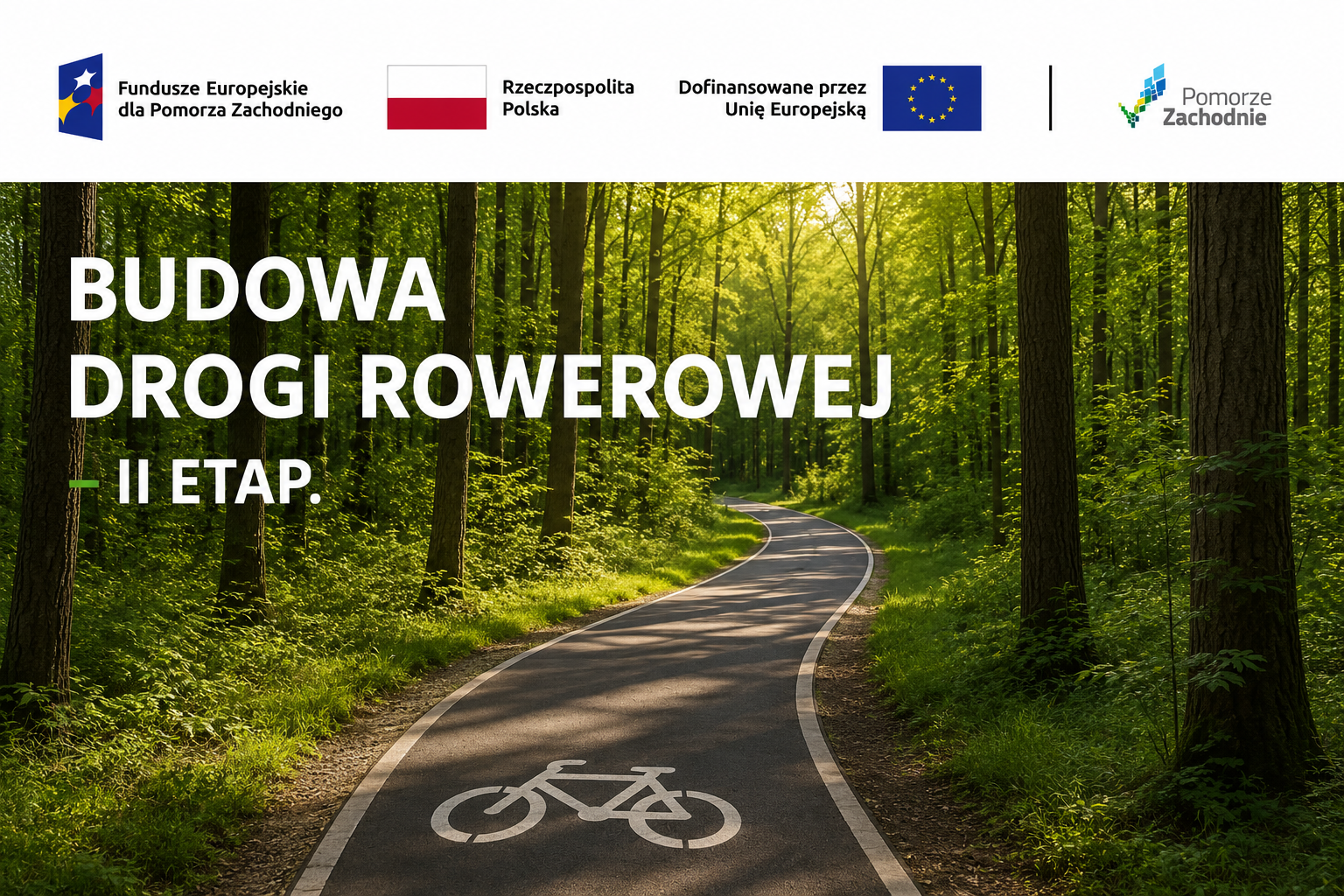 Budowa drogi rowerowej II ETAP.