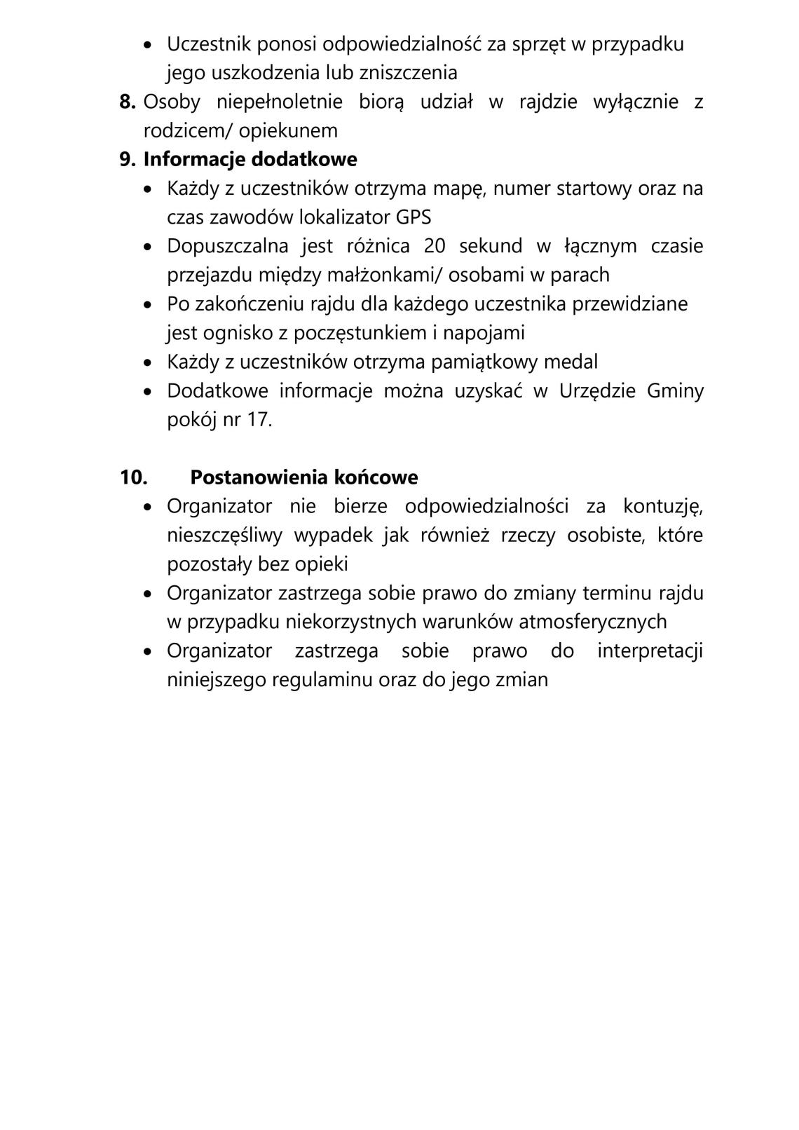 Na białym tle po środku napis II Rajd Żabim Szlakiem-12.10.2024r. Na obrazku w lewym roku żaba , w prawym roku kajaki a u góry rowery".