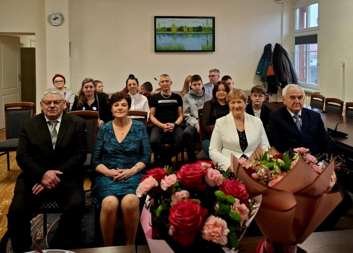 11.	Goście z jubilatami