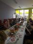 Uczestnicy kolacji wigilijnej w Pomianowie